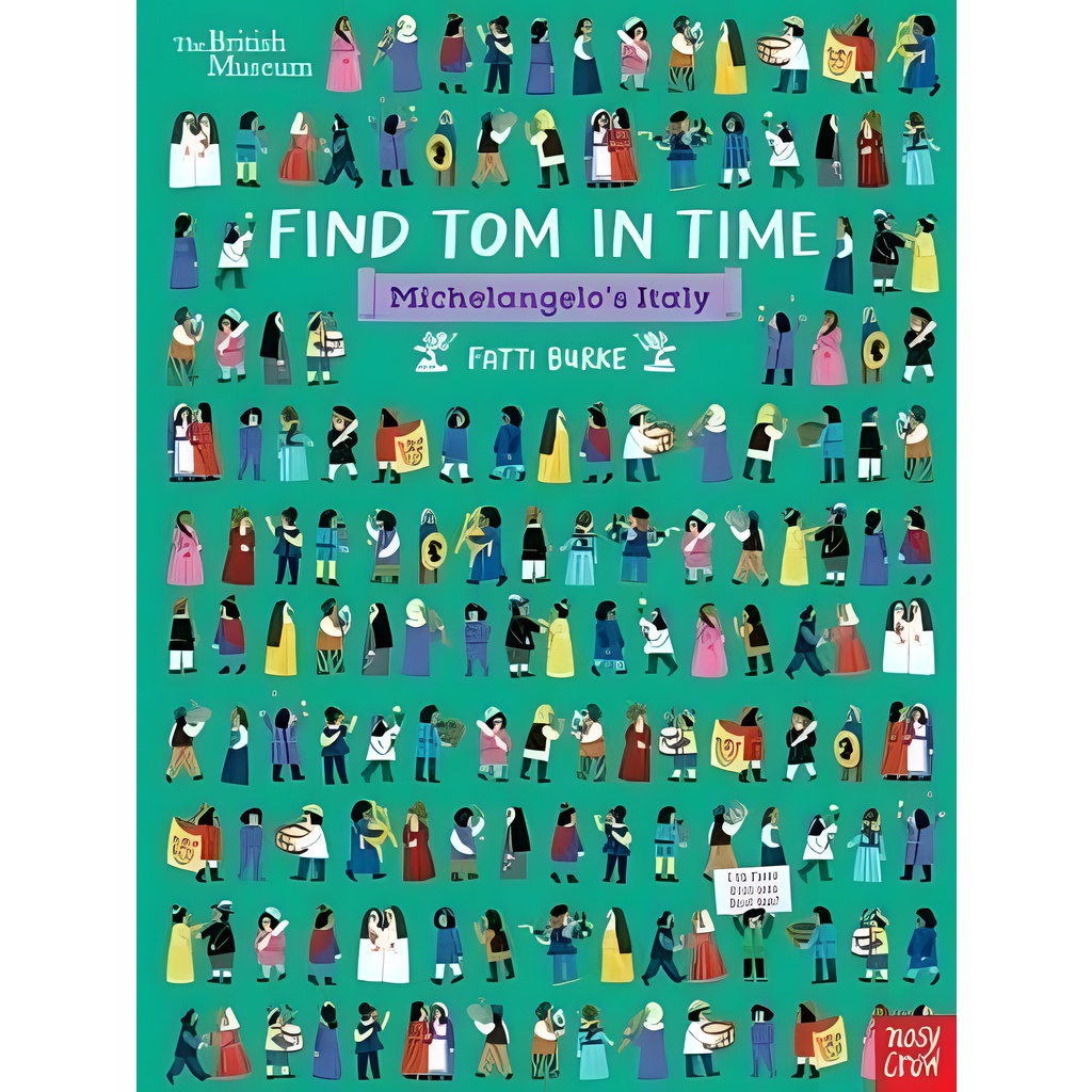 British Museum: Find Tom in Time, Michelangelo's Italy(精裝)/【禮筑外文書店】