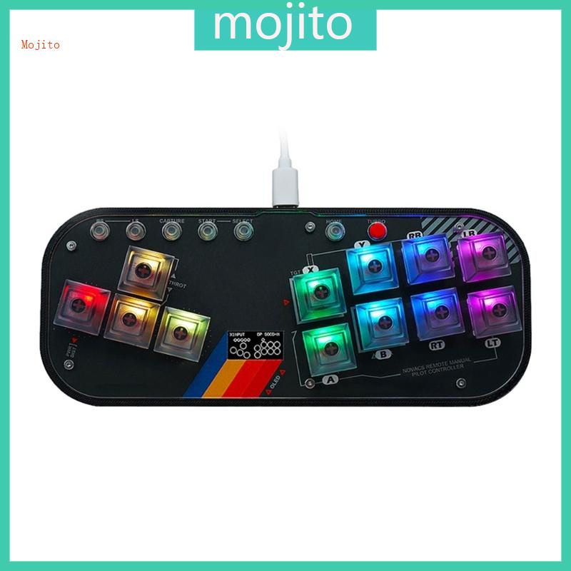 Mojito Mini Hitbox 控制器遊戲控制器格鬥操縱桿遊戲配件