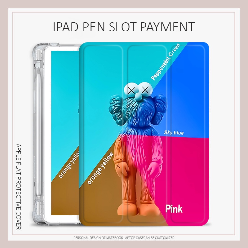 Kaws 芝麻街保護套 ipad air 1/2/3/4/5 10.2 gen 7/8/9 mini 6 保護套 ipa