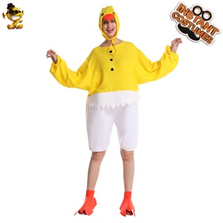 成人搞笑小雞連身衣cosplay服裝舞臺表演服裝派對服飾