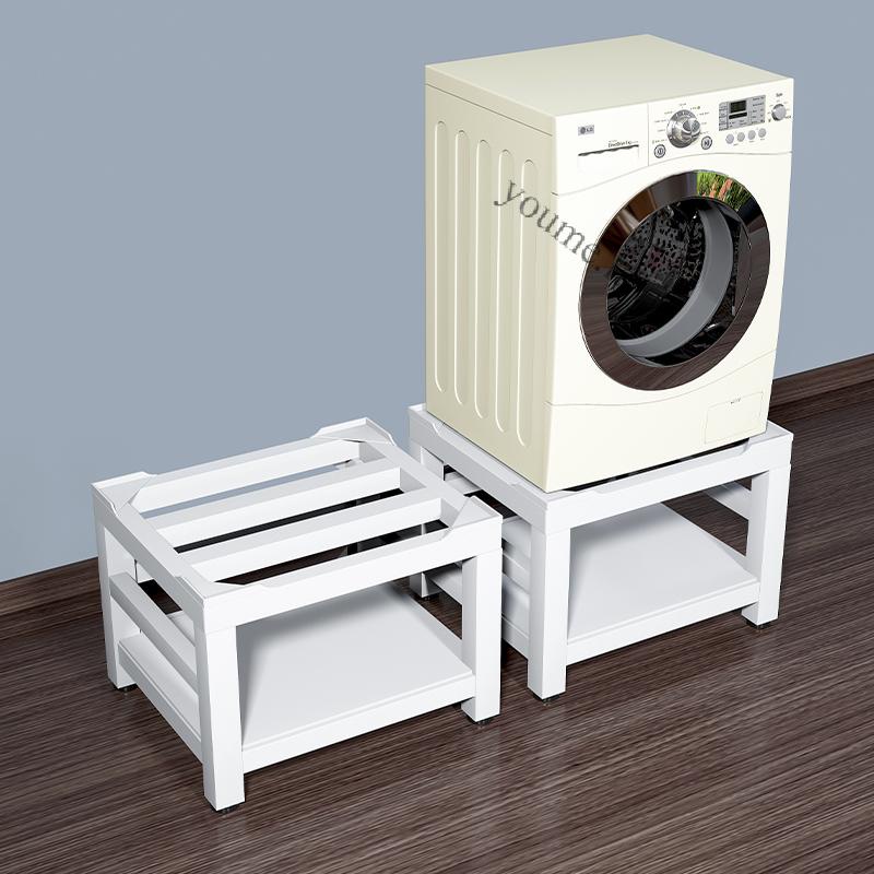 【采美生活】免運 洗衣機置物架海爾翻蓋衛生間增高滾筒架子廚房烘乾機加高底座架