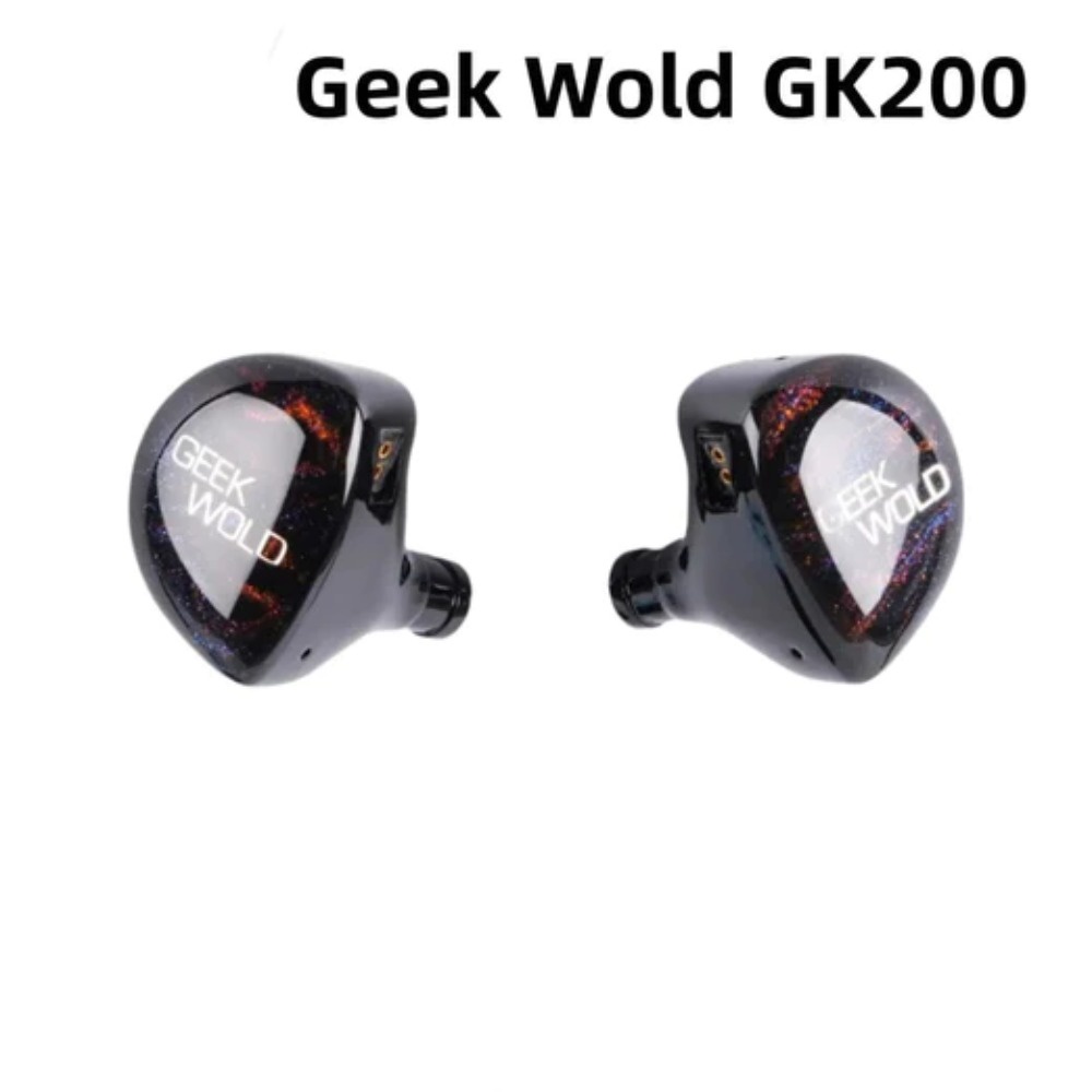 Geek Wold GK200 IEMs 6BA+2DD+2PZT 混合驅動入耳式監聽耳機 HiFi發燒級耳機音樂耳機