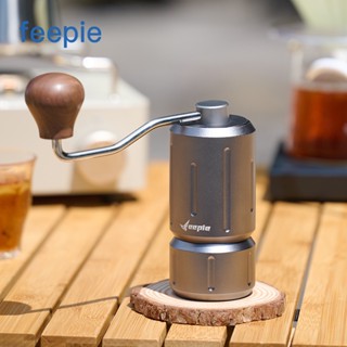 熱銷免運🍂feepie啡派咖啡手搖磨豆機七星刀盤磨豆機戶外便攜式手磨意式手沖