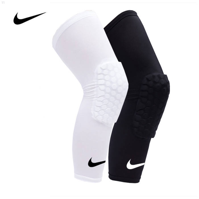 nike耐吉籃球護膝蓋蜂窩防撞護腿套男長款女專業跑步運動護具裝備