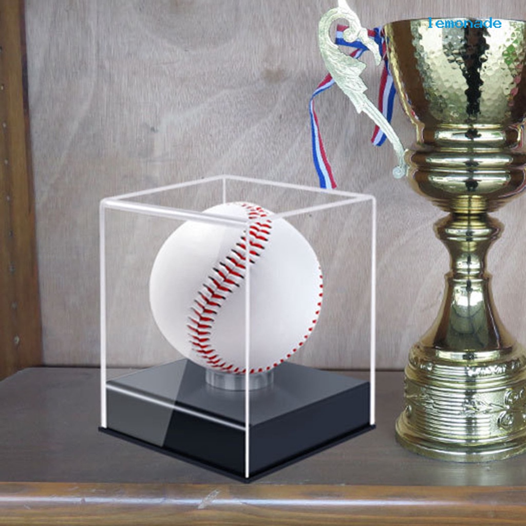 【戶外用品】AMZ 亞克力防紫外線高爾夫球盒 壘球展示盒 棒球盒子 棒球展示盒收納盒（頻道）