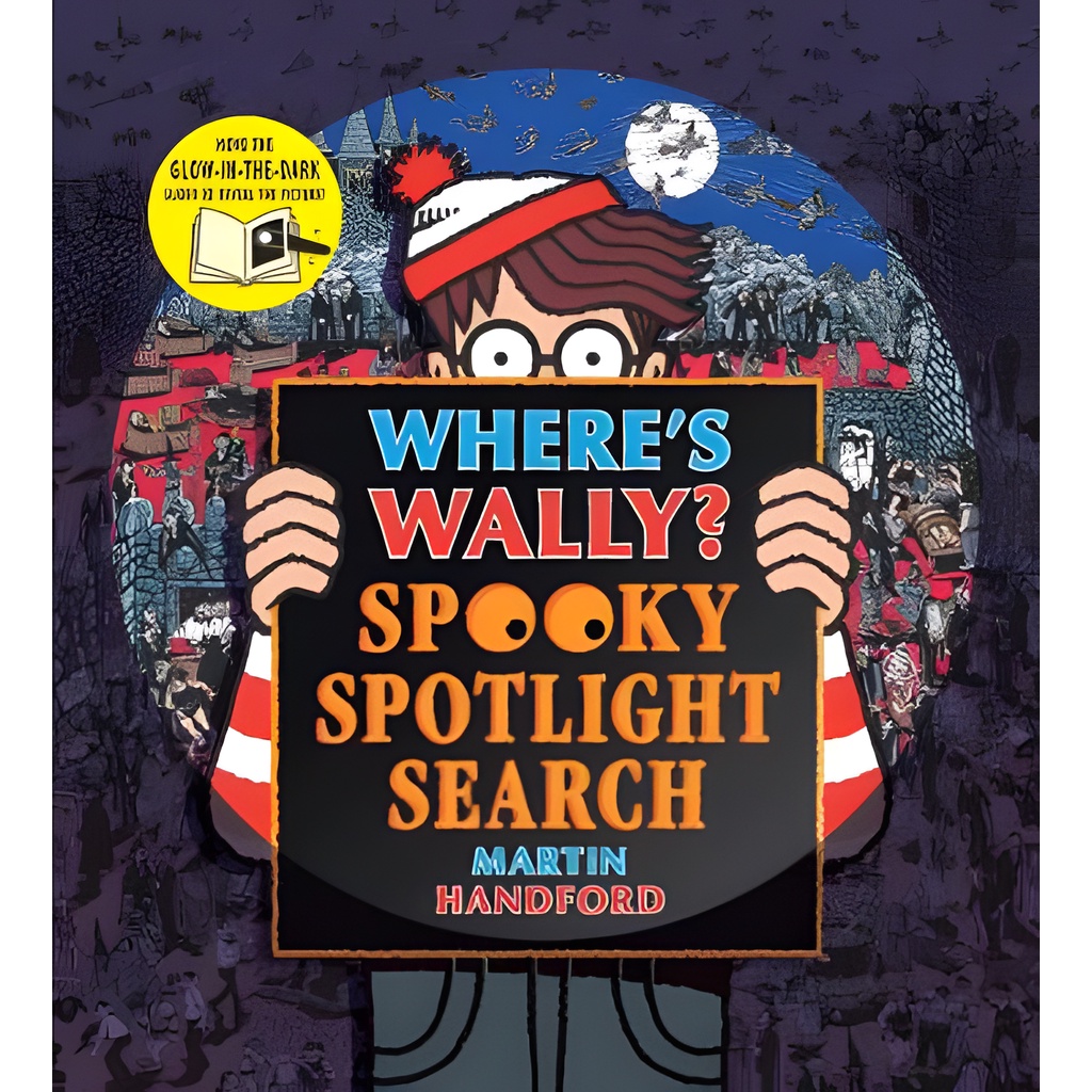 Where's Wally? Spooky Spotlight Search - Where's Wally?(精裝)/Martin Handford【禮筑外文書店】