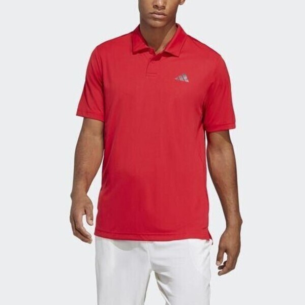 Adidas Club Polo HT4424 男 短袖上衣 POLO衫 運動 網球 休閒 吸濕 排汗 亞洲版 紅