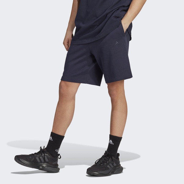 Adidas M ALL SZN SHO IC9819 男 短褲 亞洲版 運動 訓練 休閒 棉質 日常 舒適 深藍