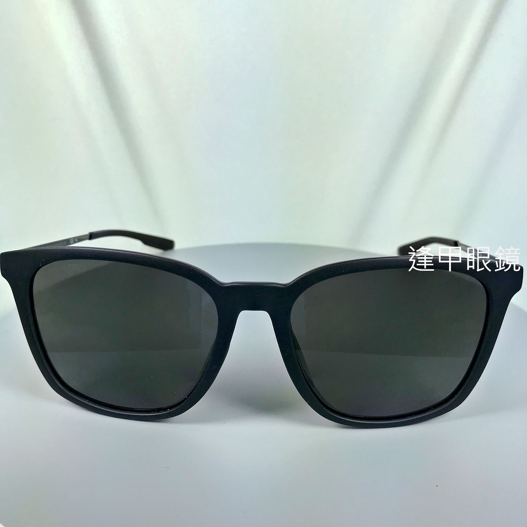 『逢甲眼鏡』UNDER ARMOUR運動型太陽眼鏡 全新正品 霧面黑色全框 偏光極簡設計【UA REI/F 003M9】