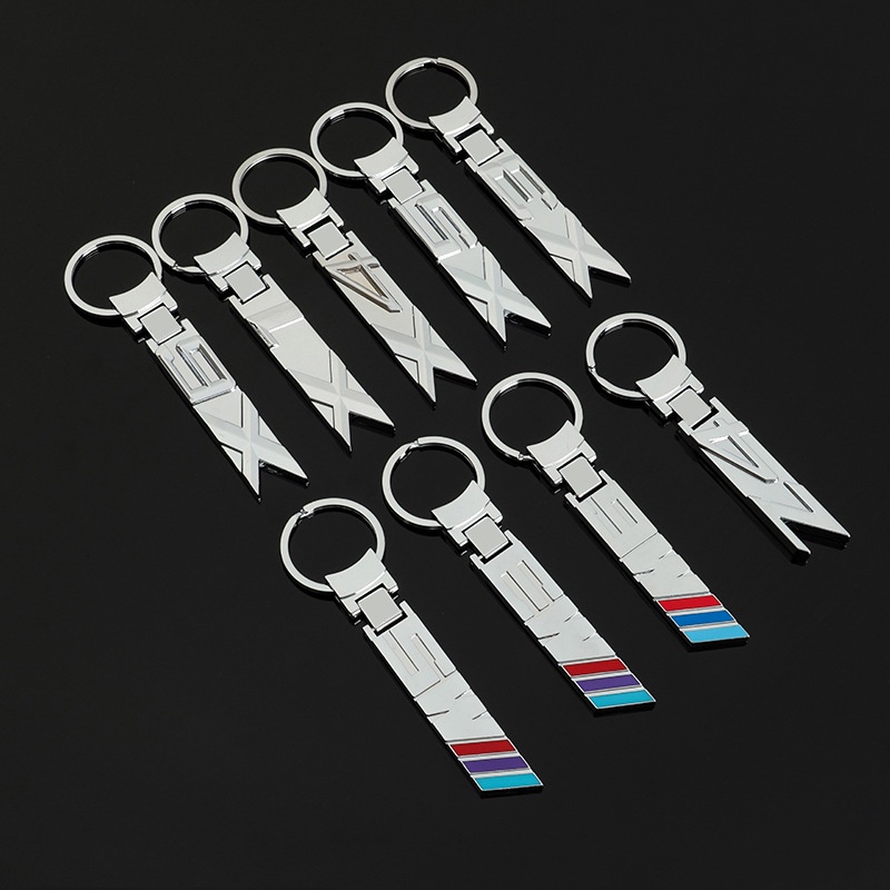 BMW 【熱銷】H 型扣車標金屬鑰匙扣挂件適用於寶馬 X1 X3 X4 X5 X6 Z4 M3 M5 M6 汽車配件高品