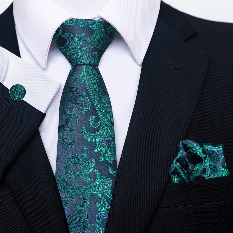 素色花朵 條紋領帶 8cm 單色 男士領帶 領帶袖釦 口袋巾 正裝領帶
