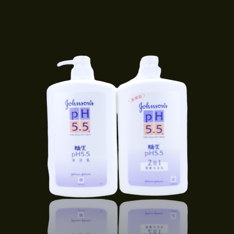 《台灣公司貨》嬌生 pH5.5 溫和沐浴乳 二合一 滋潤型 1000ml
