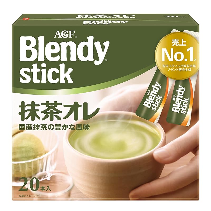 [日本直送]AGF Blendy Stick Green Tea Ore [Powdered Green Tea] 20