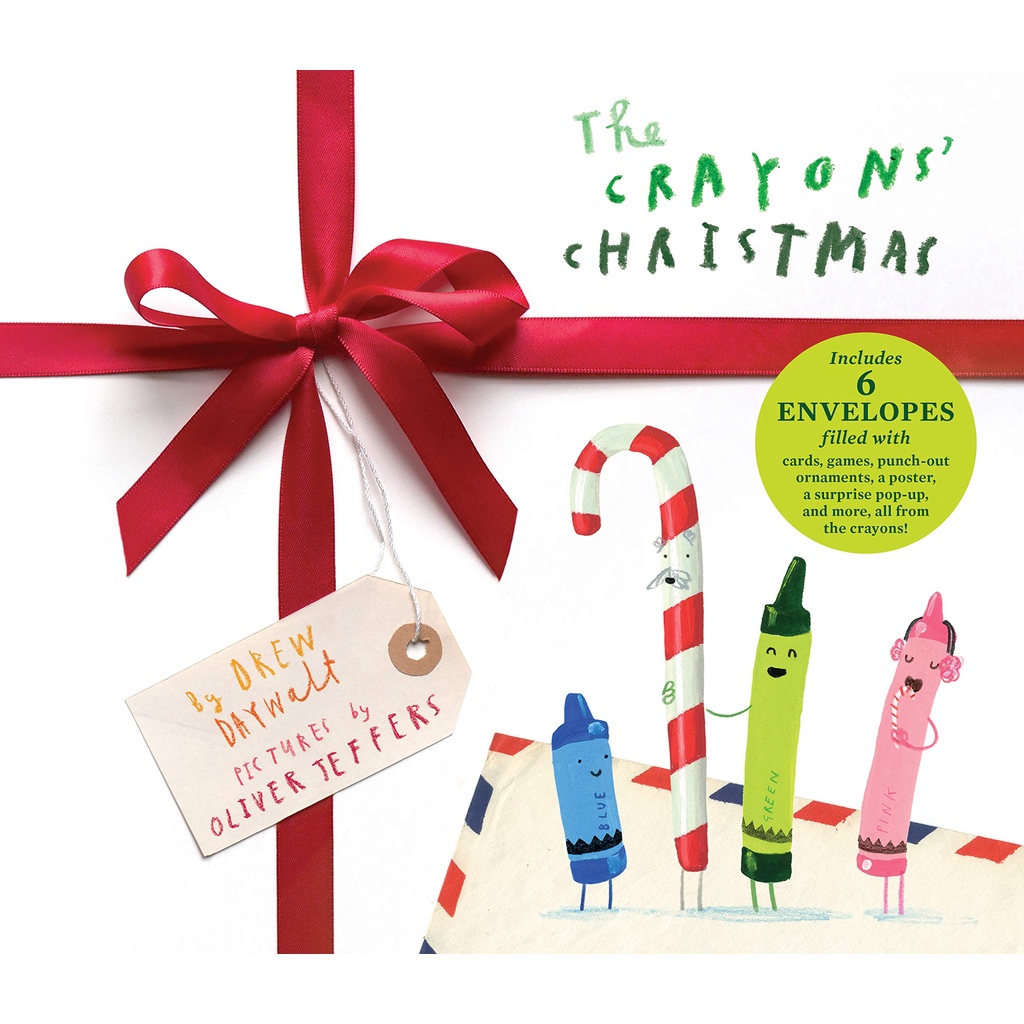 The Crayon's Christmas (精裝本)(美國版)/Drew Daywalt【三民網路書店】