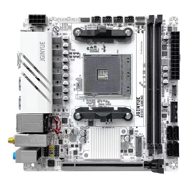 [現貨保固]精粵B550i B450i  GAMING主機闆itx迷你AM4銳龍R5 4000 5000主機闆