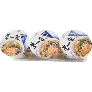 統一 來一客杯麵-鮮蝦魚板風味(63gX3杯/組)[大買家]