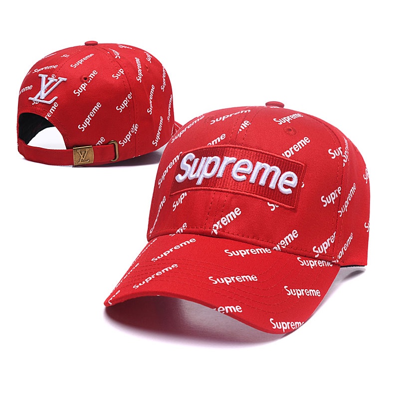 Supreme Lv 可調節嘻哈帽子帽子 Snapback 經典棒球帽透氣時尚中性刺繡可調節回彈太陽帽