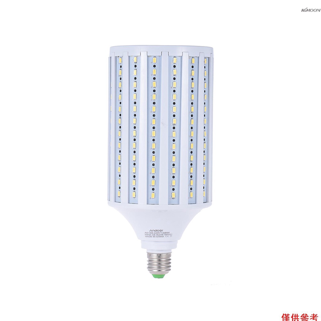 (mihappyfly)Andoer 超亮影棚LED玉米燈 135W 216燈珠 色溫5500K E27螺口 185-2