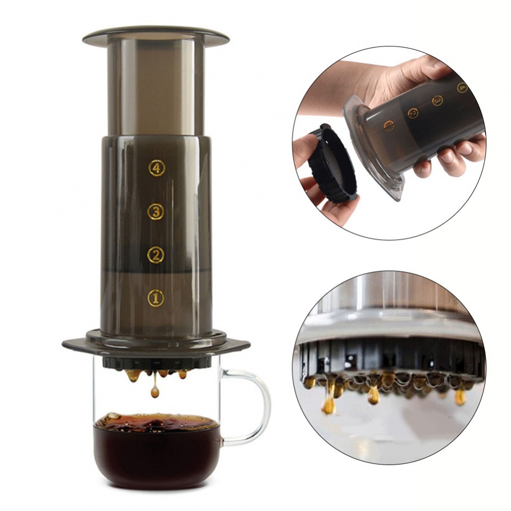 咖啡機手壓便攜式手動咖啡過濾壺濃縮咖啡滴水機