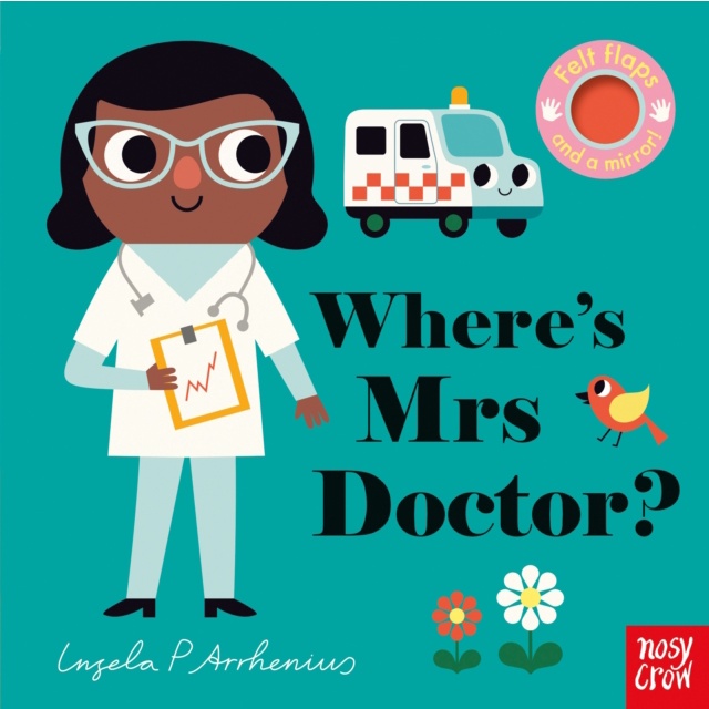 Where's Mrs Doctor? (Felt Flaps)(硬頁書)/Ingela P Arrhenius【三民網路書店】