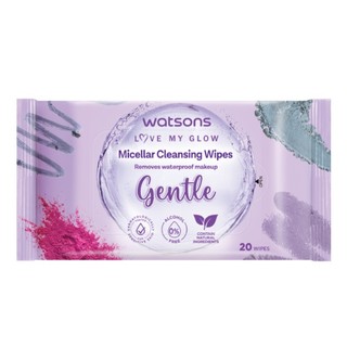 屈臣氏 MICELLAR WATER溫和潔膚棉 20入(AW2023)