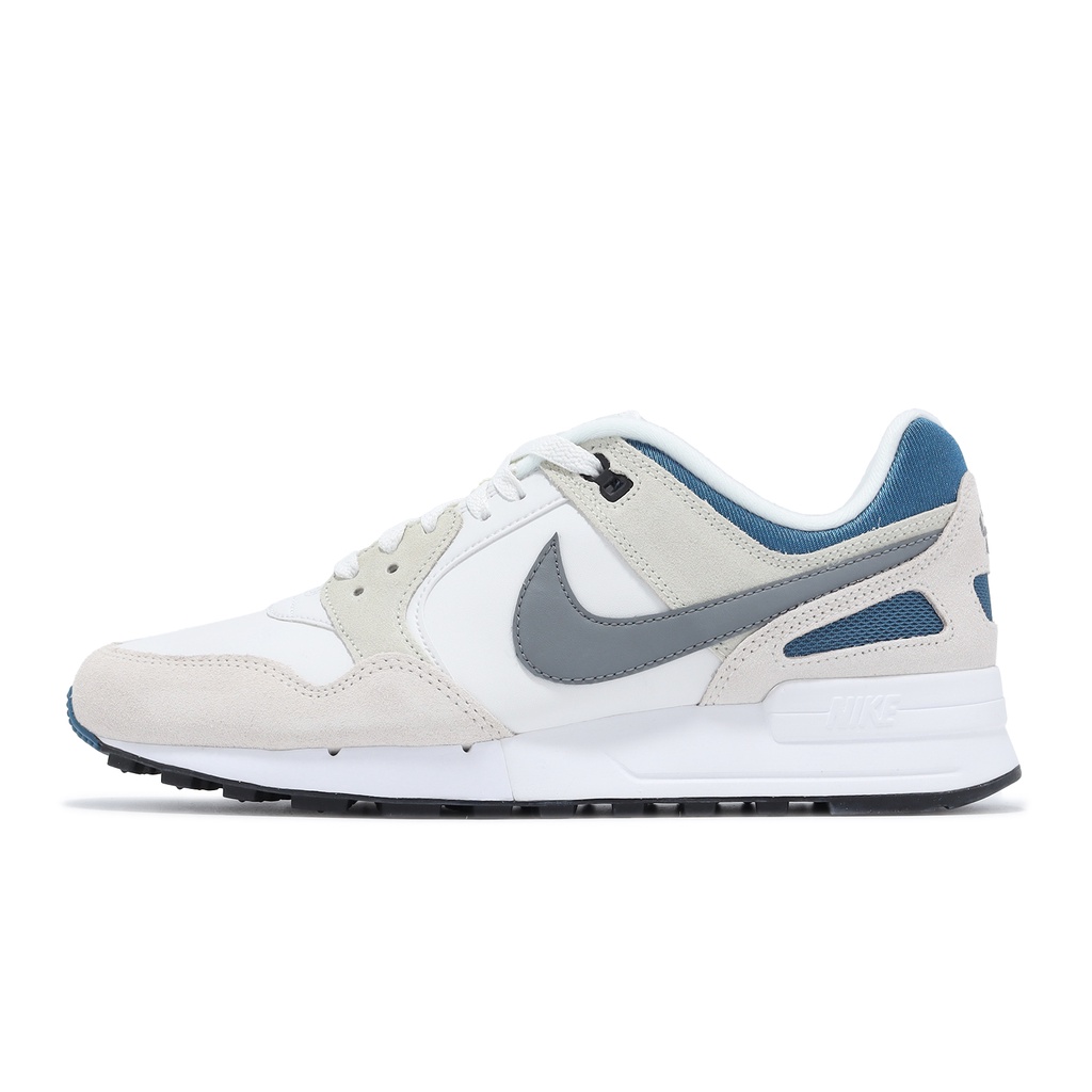 Nike 休閒鞋 Air Pegasus 89 白 灰 藍 麂皮 男鞋 復古 運動鞋 【ACS】 FB8900-100