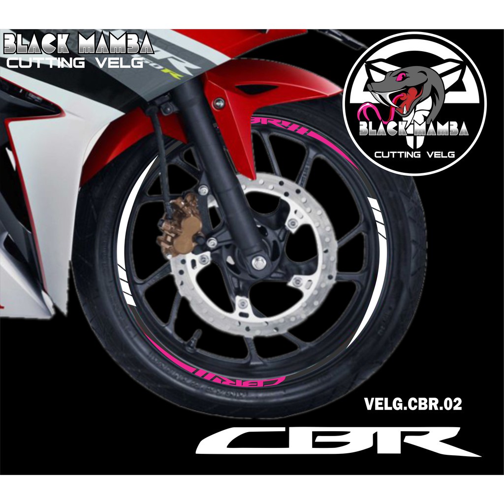 切割貼紙輪輞 CBR 150R STICKER LIS LIST 變體輪胎/VELG HONDA CBR 150 R 0