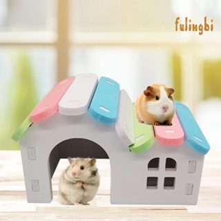 [FUI] DIY倉鼠小窩金絲熊睡房彩色小窩用品玩具木質小房子倉鼠用品