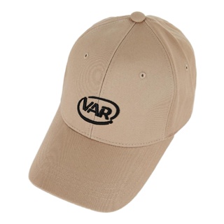 [VARZAR] 3D 圓形標誌貼過合型球帽 米黃色_varzar501