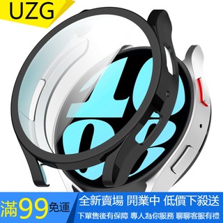【UNG】手錶保護套 適用於三星 Galaxy Watch 6 40 44mm Watch6 保護殼 電鍍超薄TPU外殼