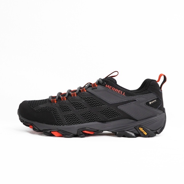 Merrell Moab FST 2 Gore-Tex 男 戶外鞋 登山 越野 防水 耐磨 黑橘 [ML77443]