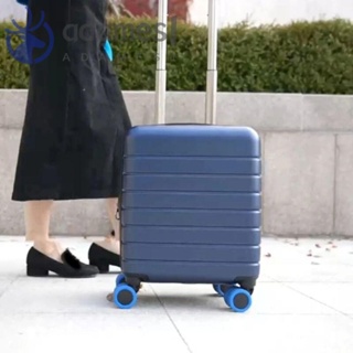 ADAMES4/8pcs行李箱車輪保護器,抗磨損高彈性車輪護板罩,機輪保護罩圓形硅膠腳輪鞋旅行