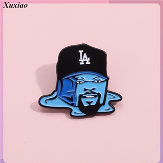 卡通人物洛杉磯道奇隊卡通胸針經典棒球隊金屬徽章背包帽子裝飾別針