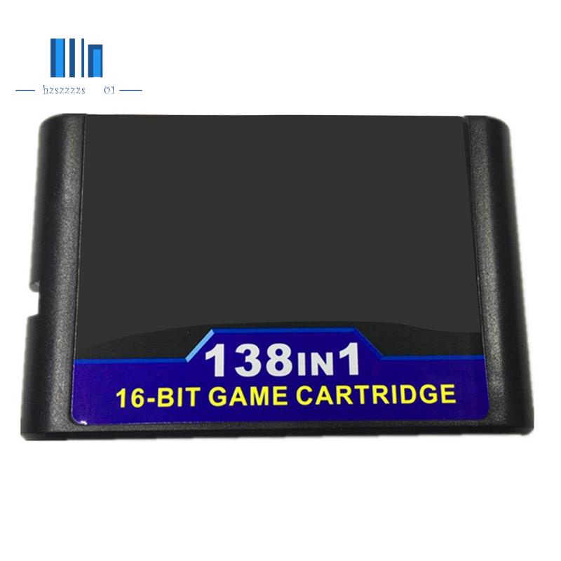 適用於 PAL 和 NTSC 遊戲機版本的 SEGA GENESIS MegaDrive 16 位遊戲卡帶的熱門遊戲合集