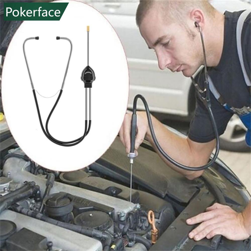 Pokerface 專業汽車氣缸聽診器汽車發動機缸體診斷工具機械分析儀測試儀汽車工具 B1Q1