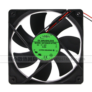 ADDA AD1224UX-A73GL 24V 0.25A 12025 12CM 3線 變頻器風扇