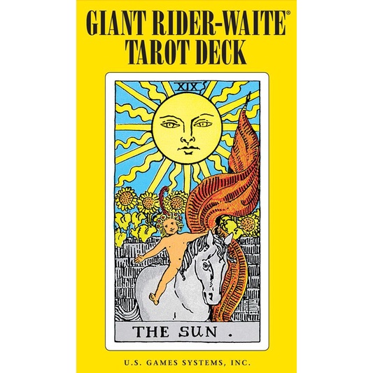 Giant Rider-Waite® Tarot Deck/塔羅/Pamela C. Smith eslite誠品