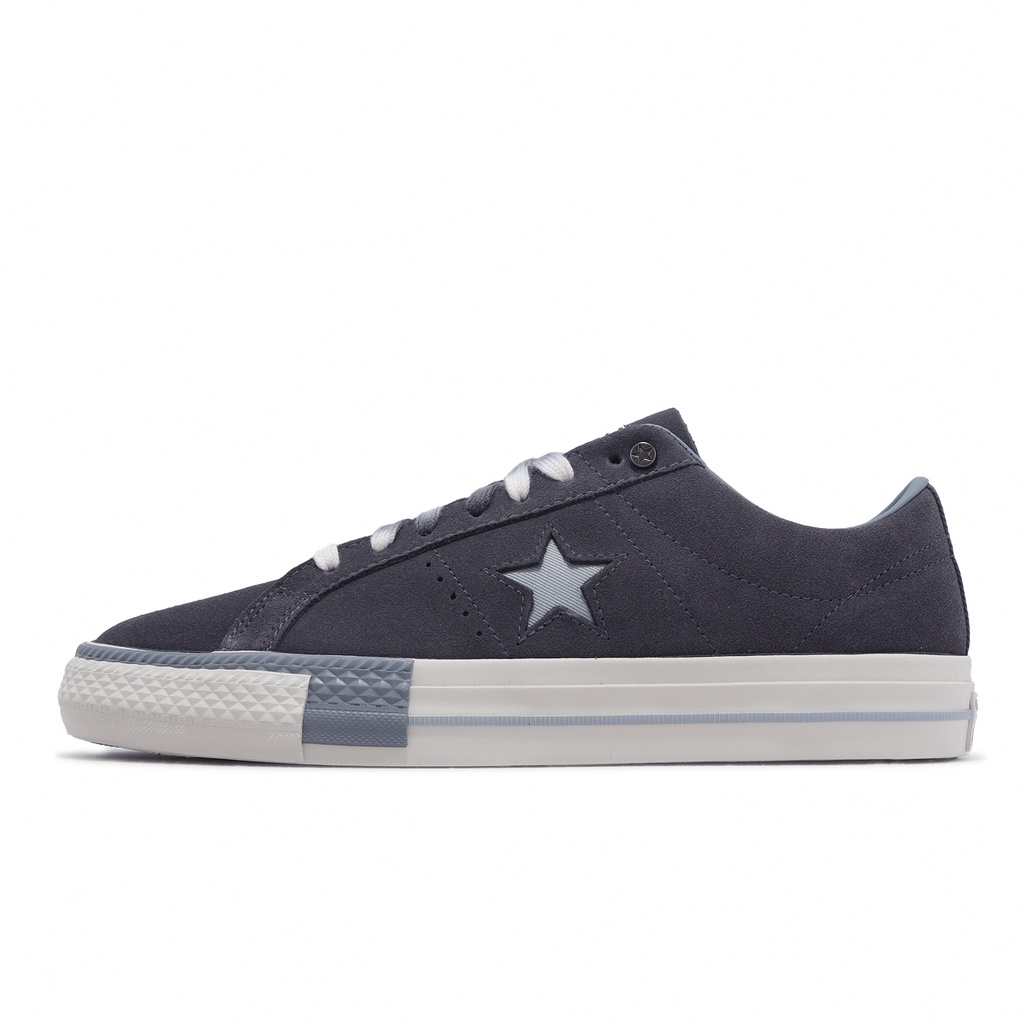 Converse 休閒鞋 One Star Pro 深灰 夜光鞋舌 麂皮 星星 男鞋 女鞋 【ACS】 A07972C