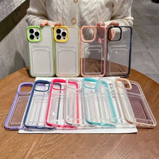 透明 三合一 插卡 手機殼 防摔殼 適用於 iPhone 15 14 13 12 11 pro max xs 7/8P