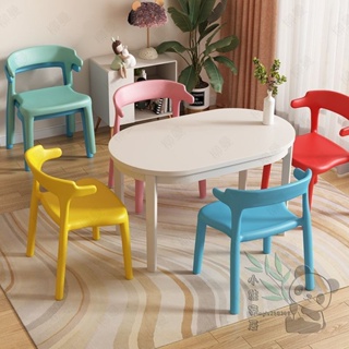 塑料小椅子 板凳小凳子家用 防滑兒童椅子加厚幼兒園靠背椅 寶寶餐椅