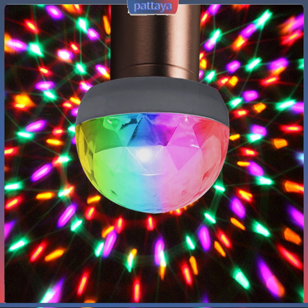 [現貨]  七彩聲控魔球USB迷你迪斯科燈派對KTV霓虹燈