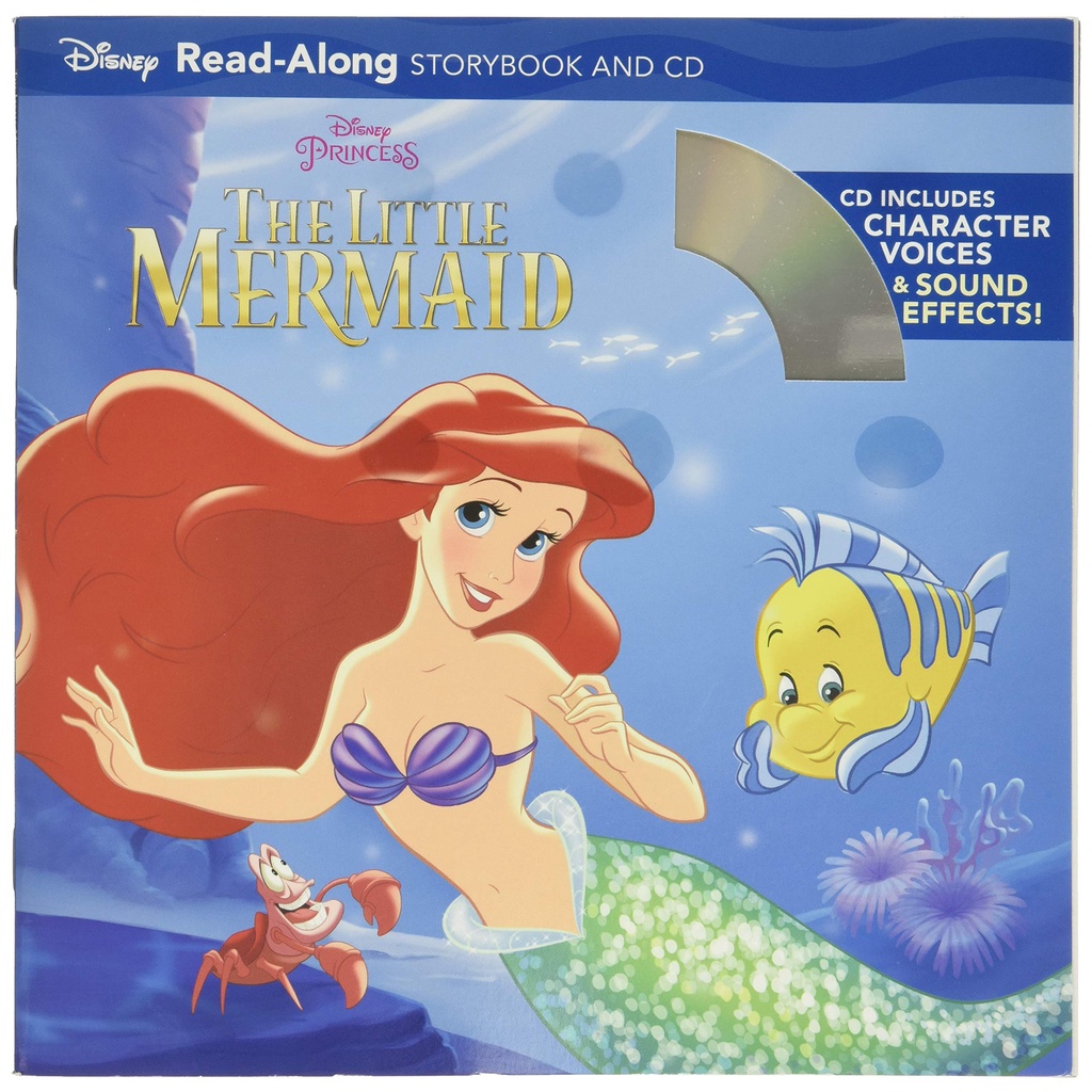 The Little Mermaid Read-Along Storybook and CD/Disney Book Group【三民網路書店】