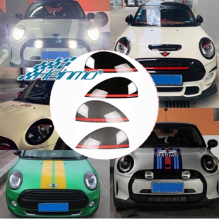 適用於 MINI F55 F56 F57 大燈雙眼皮蓋貼紙 Cooper S JCW ONE