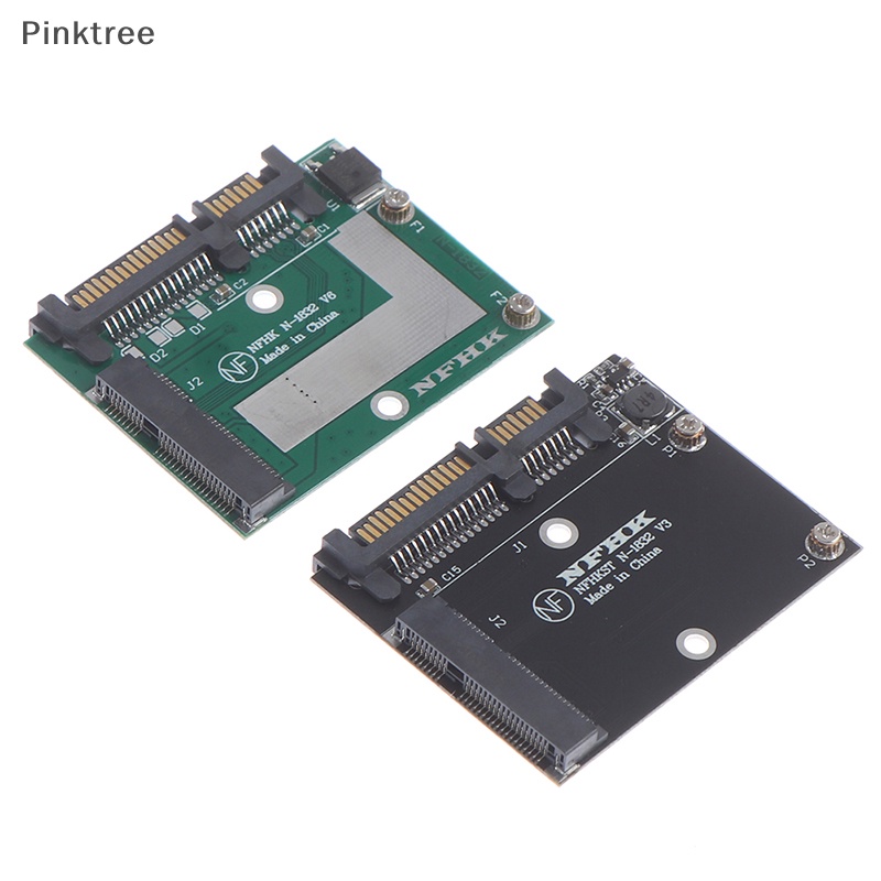 Ptr 半高 MSATA Mini Pcie SSD 轉 2.5'' SATA3 6.0gps 適配器轉換卡 TW