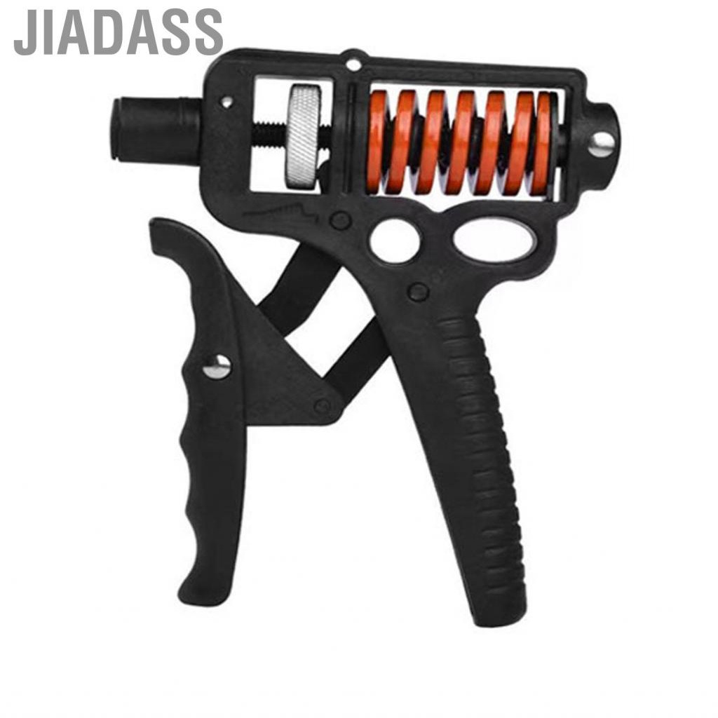 Jiadass 5‑120 公斤可調式重型握力器手指擴張器手臂手腕前臂訓練器增加強度彈簧捏腕黑色