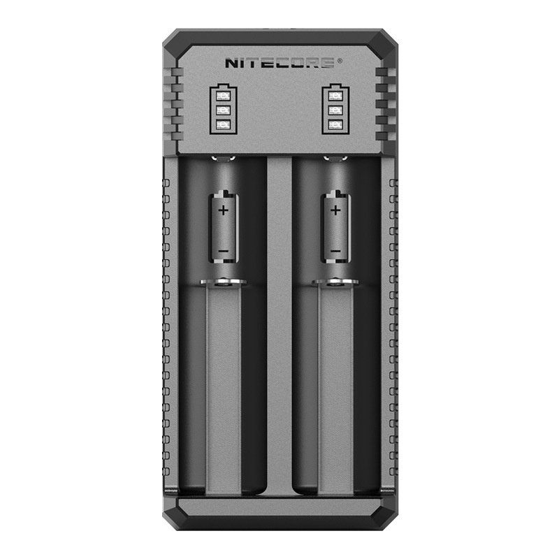 NITECORE耐特科爾UI2充電器雙槽便攜可充電21700自動適配充電模式
