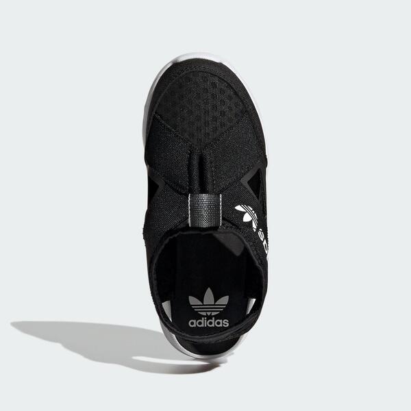 Adidas 360 Sandal C GX0861 中童 涼鞋 運動 休閒 經典 三葉草 套穿式 透氣 舒適 黑白