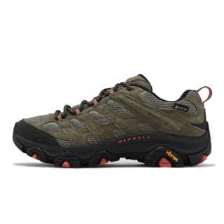 Merrell 登山鞋 Moab 3 GTX 防水 綠 黑 粉紅 黃金大底 戶外 女鞋【ACS】 ML036322W