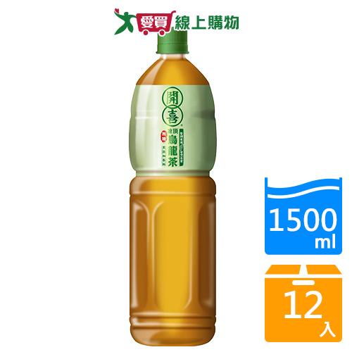 開喜凍頂烏龍茶(無糖)1500mlx12入/箱【愛買】