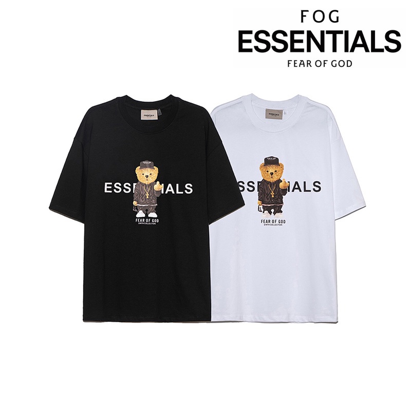 Essentials Oversize Bear 印花 T 恤 FEAR OF GOD FOG Arrival 短袖外套